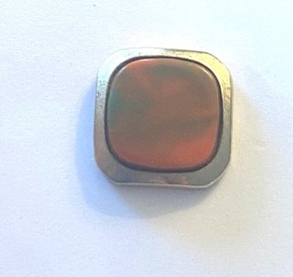 VTG Men's Tie Pin, Gold Tone with Lucite Accents
